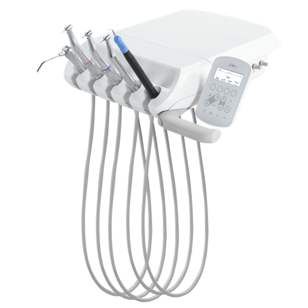 die traditionellen Hängeschläuche für den A-dec 300