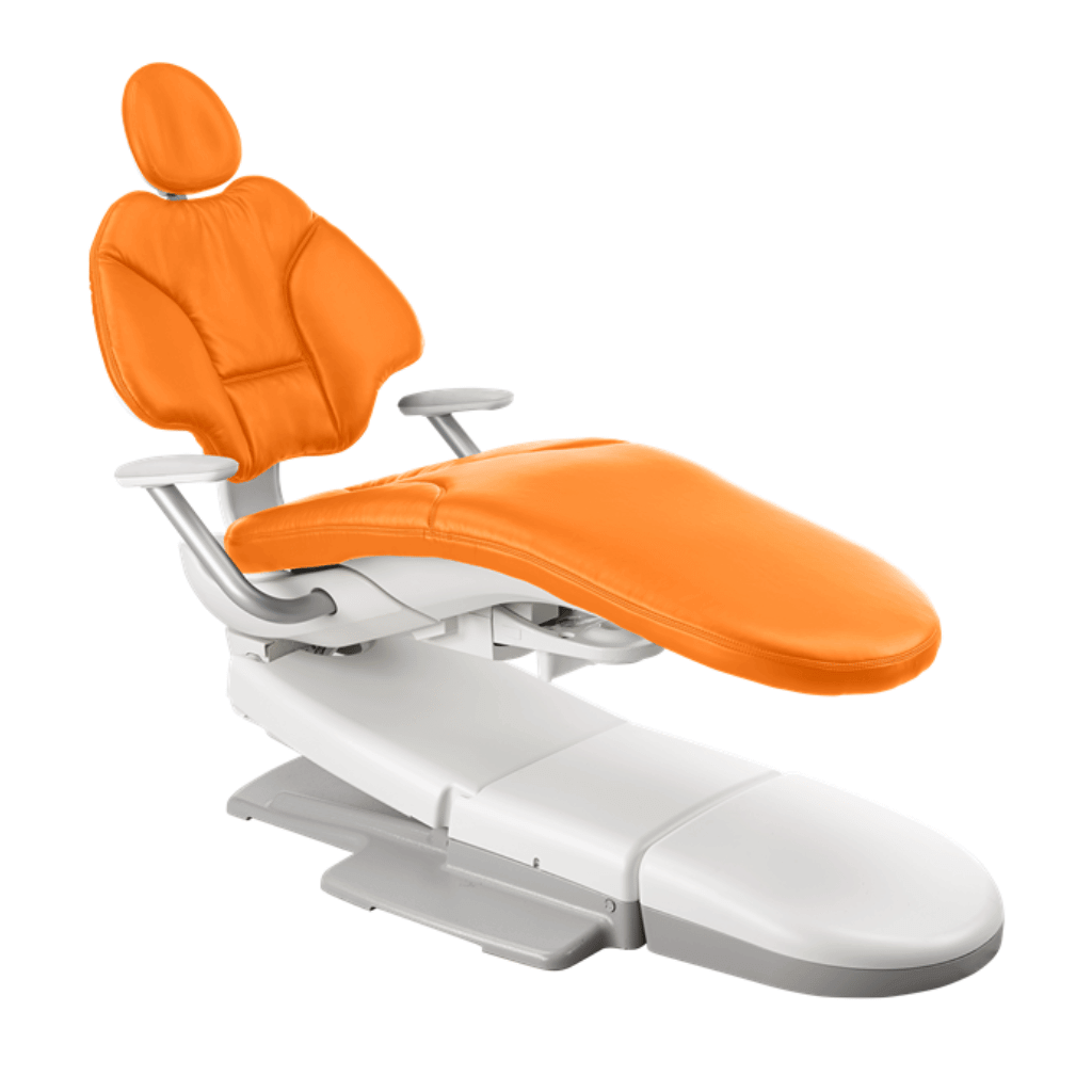Zahnarztstuhl A-dec 400 orange