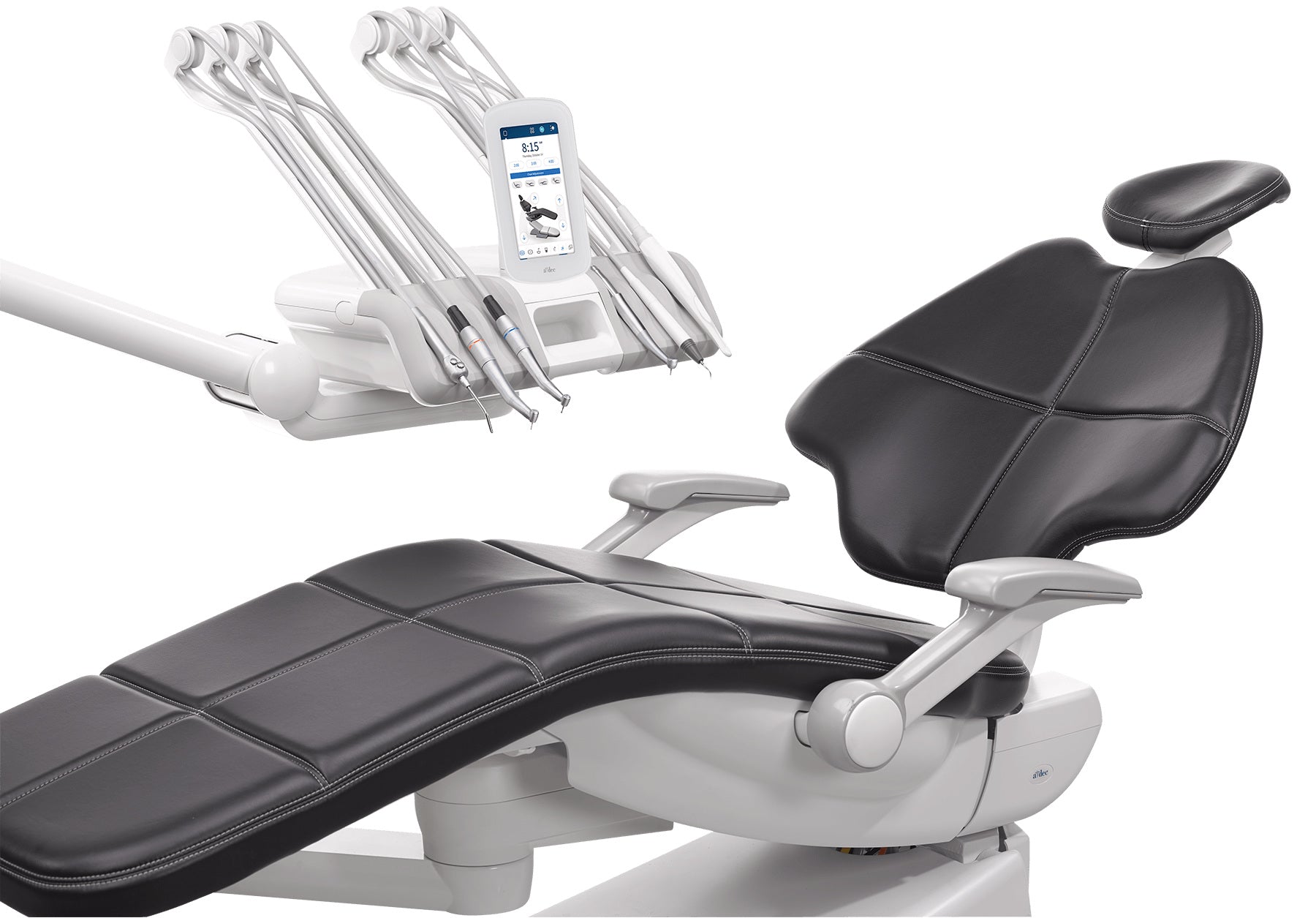 zeigt die highclass version vom A-dec 500 Pro in schwarz