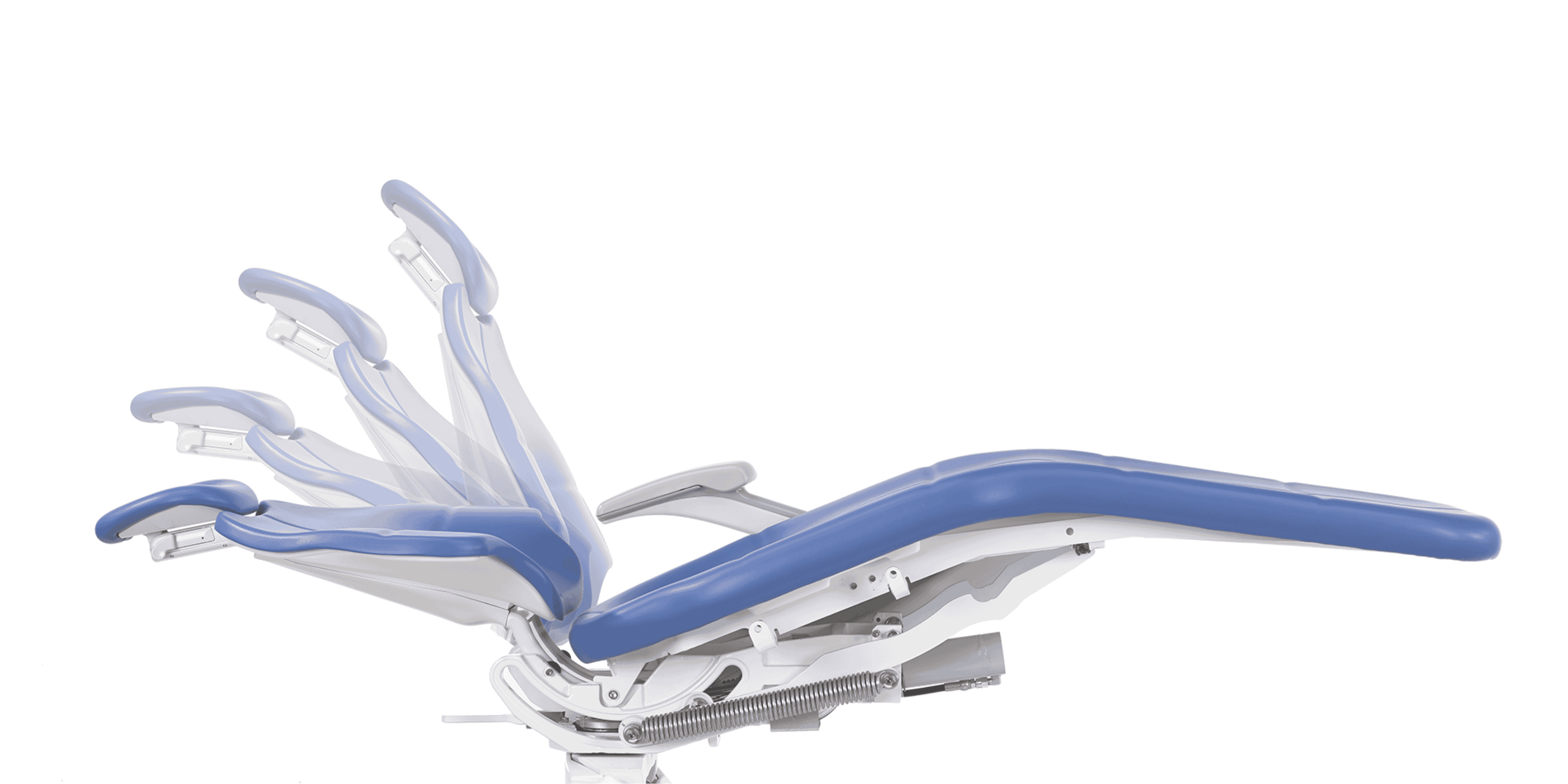 diese Hydraulik vom A-dec 500 ist extrem präzise und ruckelfrei