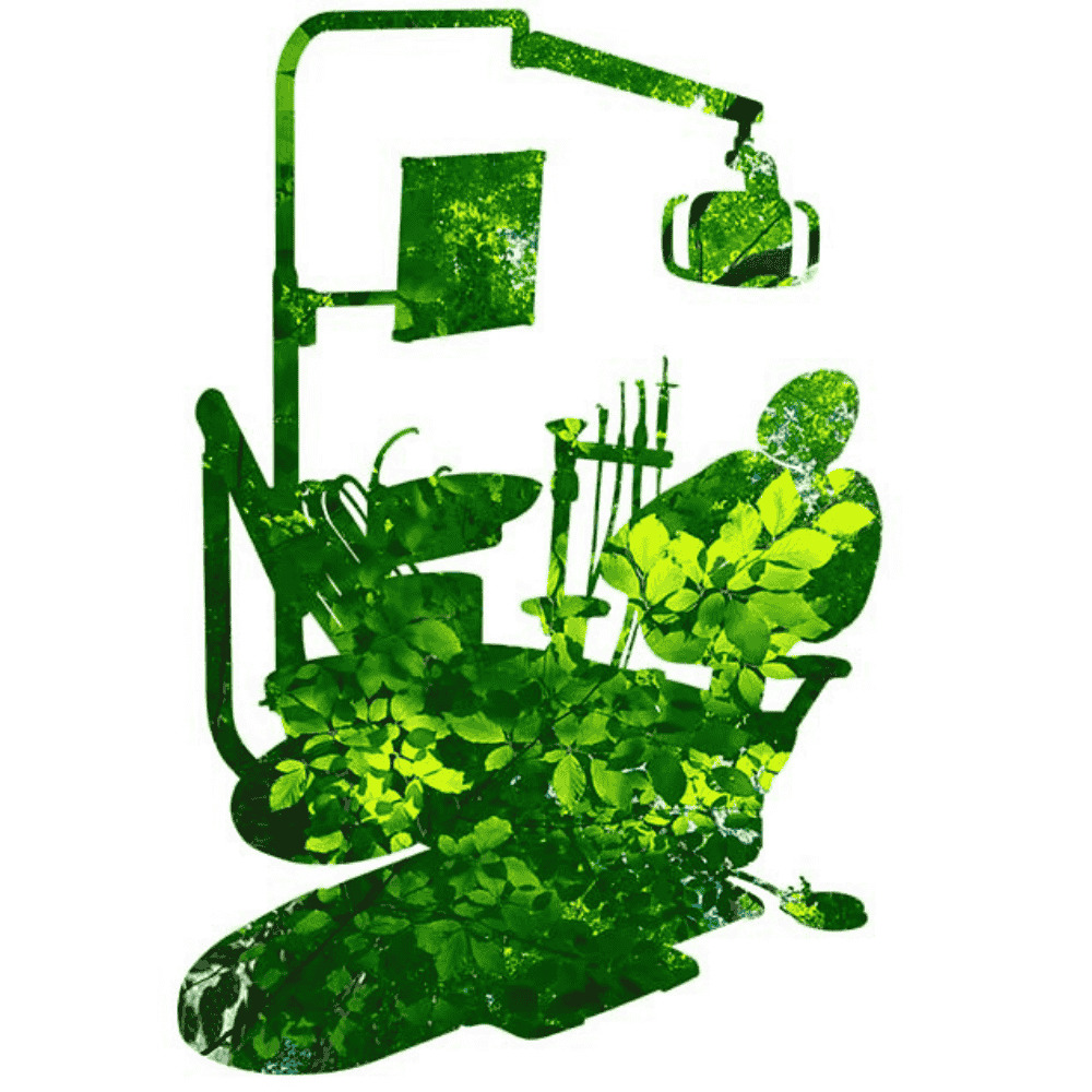 zahnarztstuhl-nachhaltig-gruene-blaetter